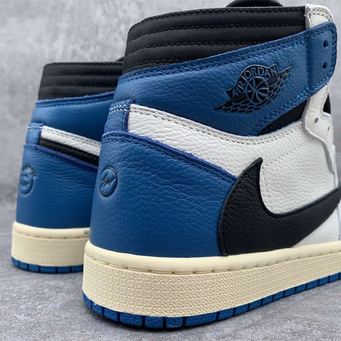 AIR JORDAN - Air Jordan 1 High OG SP "Travis Scott - Fragment" Military Blue - Hanorio