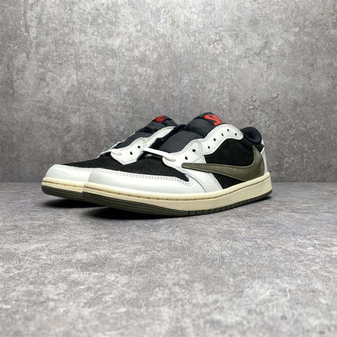 AIR JORDAN - AIR JORDAN 1 LOW OG WMNS "Travis Scott - Olive" - Hanorio