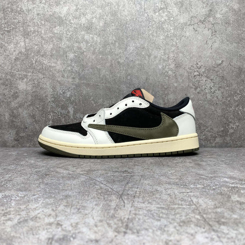 AIR JORDAN - AIR JORDAN 1 LOW OG WMNS "Travis Scott - Olive" - Hanorio