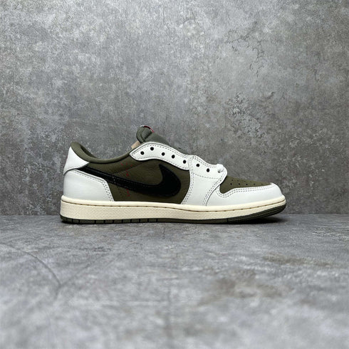 AIR JORDAN - Air Jordan 1 "Travis Scott - Medium Olive" - Hanorio