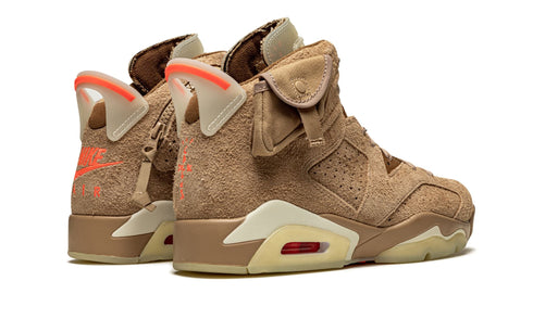AIR JORDAN - Air Jordan 6 Retro Sample "Travis Scott - British Khaki" - Hanorio