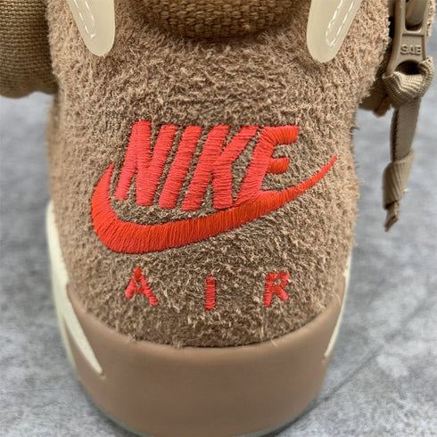AIR JORDAN - Air Jordan 6 Retro Sample "Travis Scott - British Khaki" - Hanorio