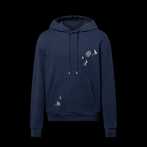 Sweat à capuche Louis Vuitton – Broderie signature