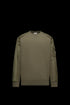 MONCLER - Moncler Sweat Vert en Coton Mélangé - Hanorio