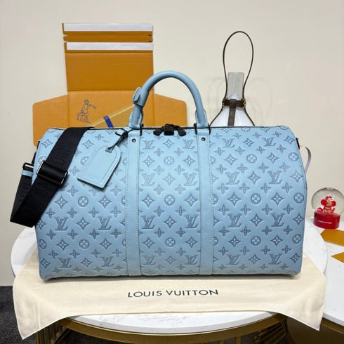 LOUIS V. - Sac Louis Vuitton Keepall Bandoulière 50 - Hanorio
