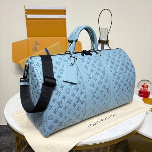 LOUIS V. - Sac Louis Vuitton Keepall Bandoulière 50 - Hanorio