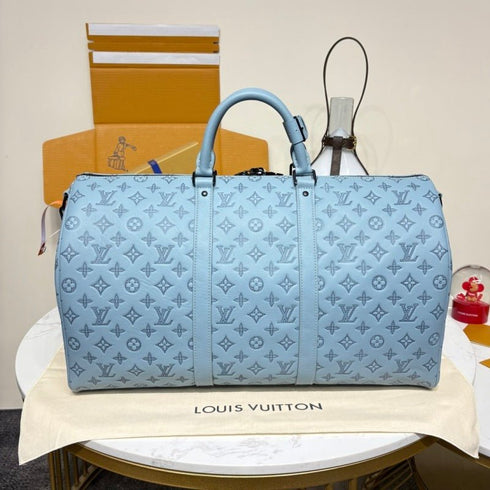 LOUIS V. - Sac Louis Vuitton Keepall Bandoulière 50 - Hanorio