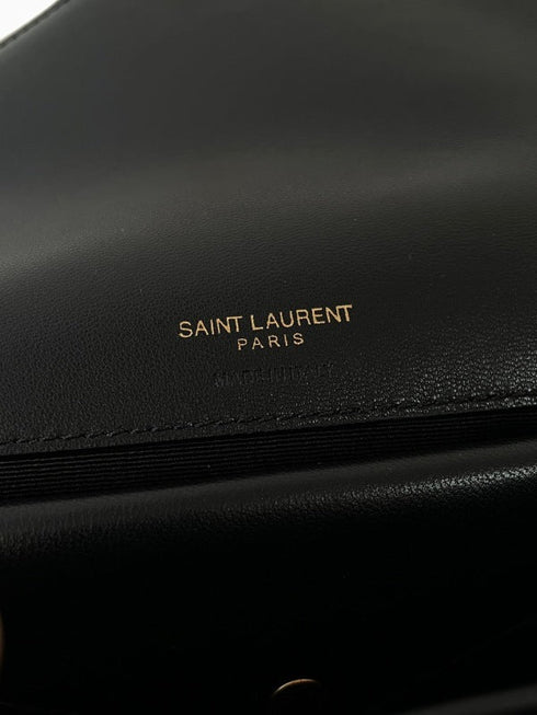 YSL - Sac Loulou Mini En Cuir D'agneau Noir - Hanorio