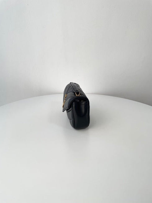 YSL - Sac Loulou Mini En Cuir D'agneau Noir - Hanorio