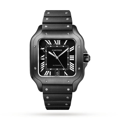 CARTIER - Santos De Cartier Noir Large - Hanorio