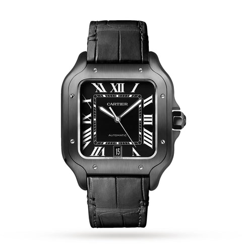 CARTIER - Santos De Cartier Noir Large - Hanorio