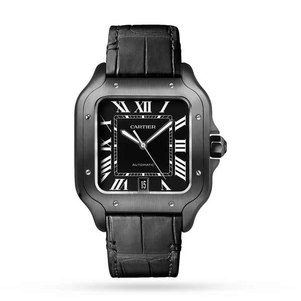 CARTIER - Santos De Cartier Noir Large - Hanorio