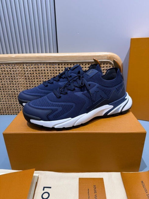LOUIS V. - Sneaker LV Runner Tatic Marine - Hanorio