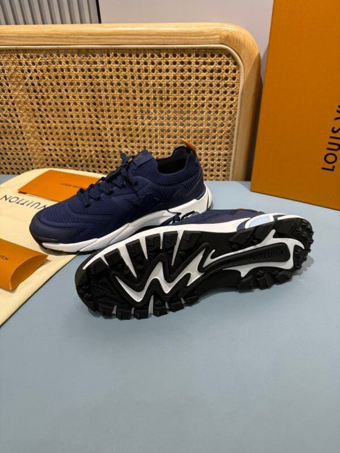 LOUIS V. - Sneaker LV Runner Tatic Marine - Hanorio