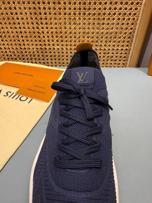 LOUIS V. - Sneaker LV Runner Tatic Marine - Hanorio