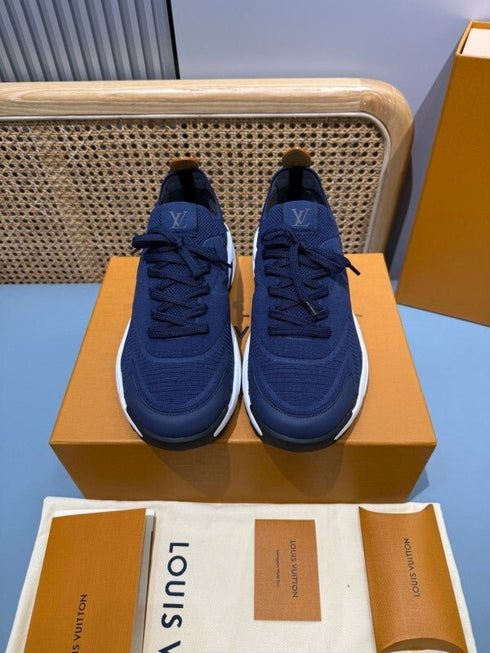 LOUIS V. - Sneaker LV Runner Tatic Marine - Hanorio