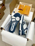 LOUIS V. - Sneaker LV Trainer Bleu Clair - Hanorio